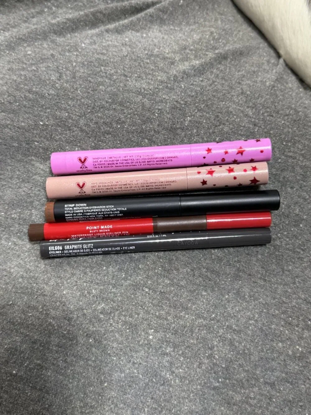 Urban Decay, Nars, REM Beauty, Colourpop, Nyx & One Size Eye Bundle